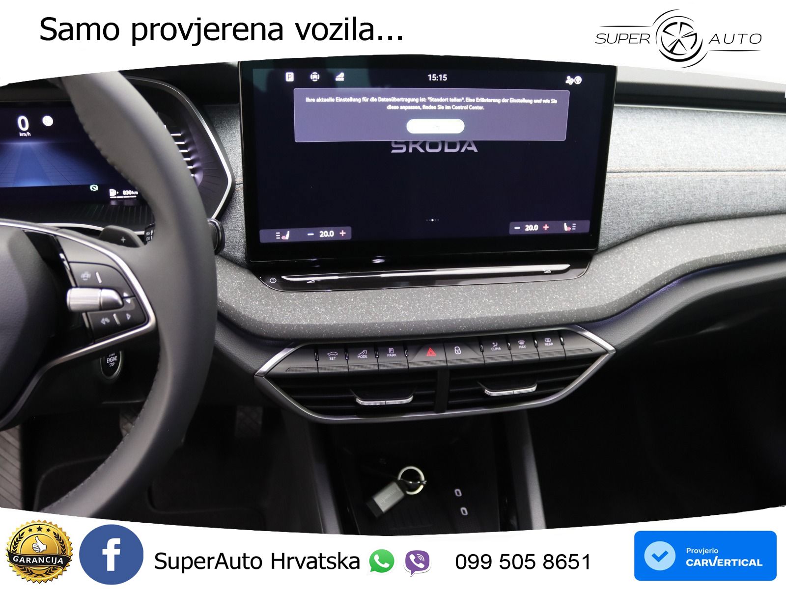 Škoda Octavia Combi 2.0 TDI (150 KS) DSG LED+GR SJED+ACC
