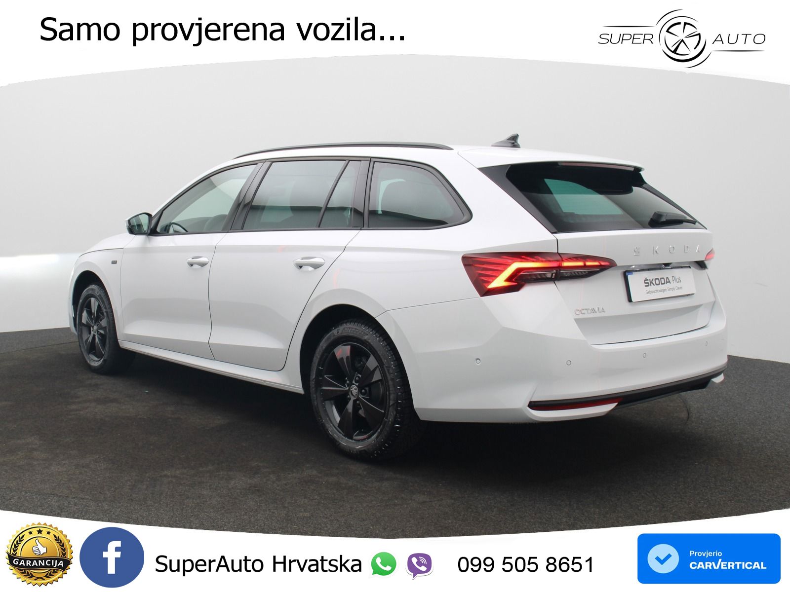Škoda Octavia Combi 2.0 TDI (150 KS) DSG LED+GR SJED+ACC