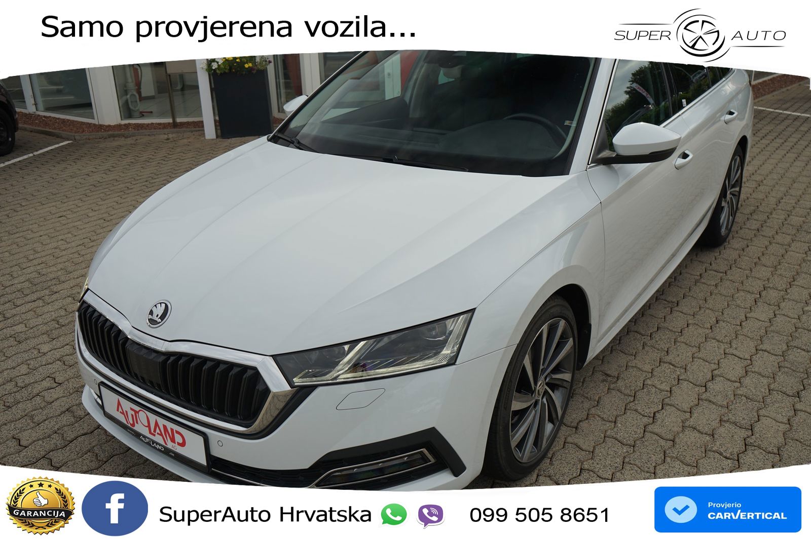Škoda Octavia Combi 1.5 TSI (150 KS) LED+GR SJED+ACC