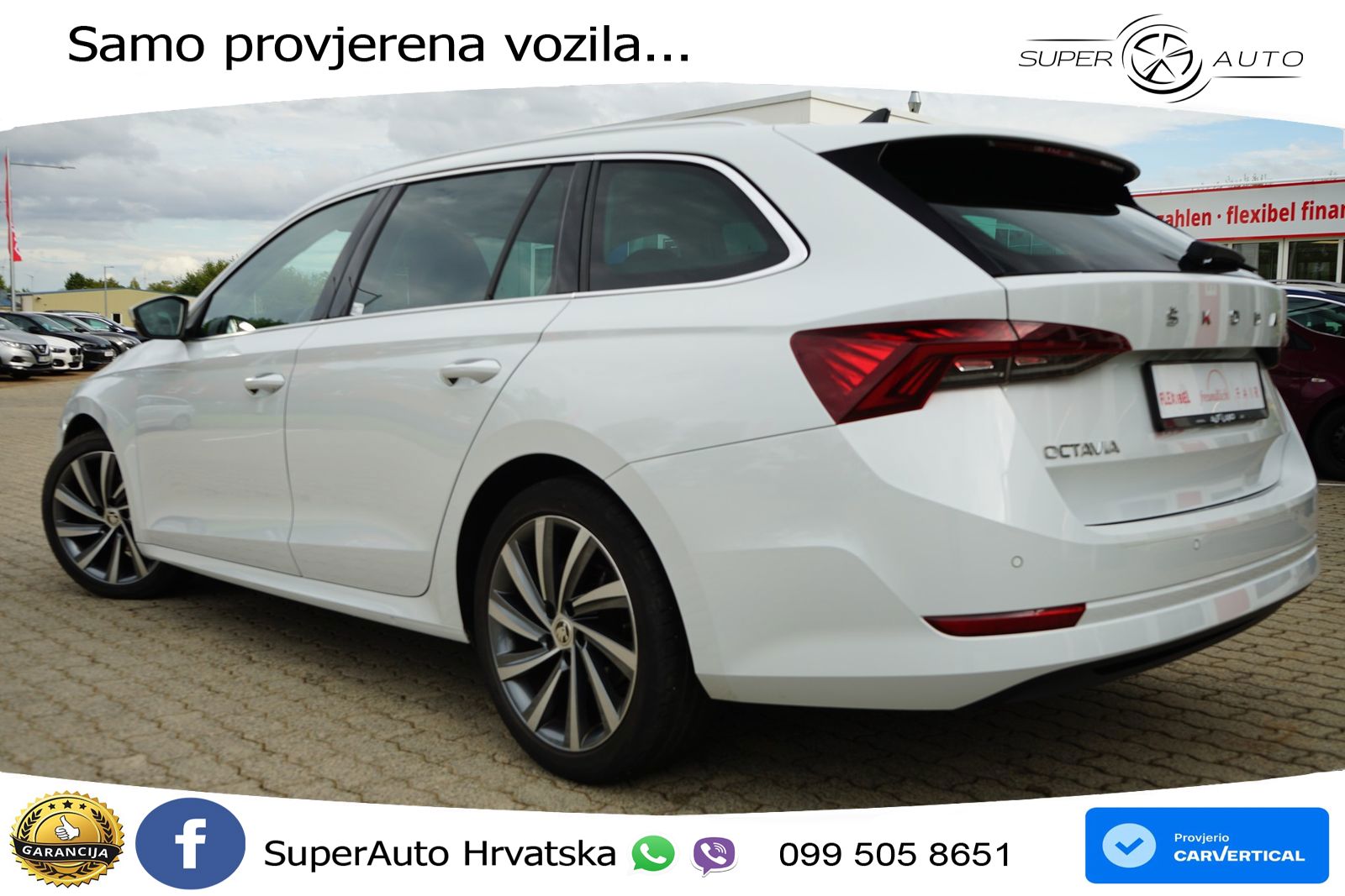 Škoda Octavia Combi 1.5 TSI (150 KS) LED+GR SJED+ACC