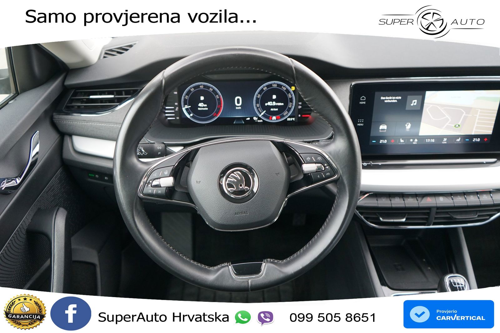 Škoda Octavia Combi 1.5 TSI (150 KS) LED+GR SJED+ACC