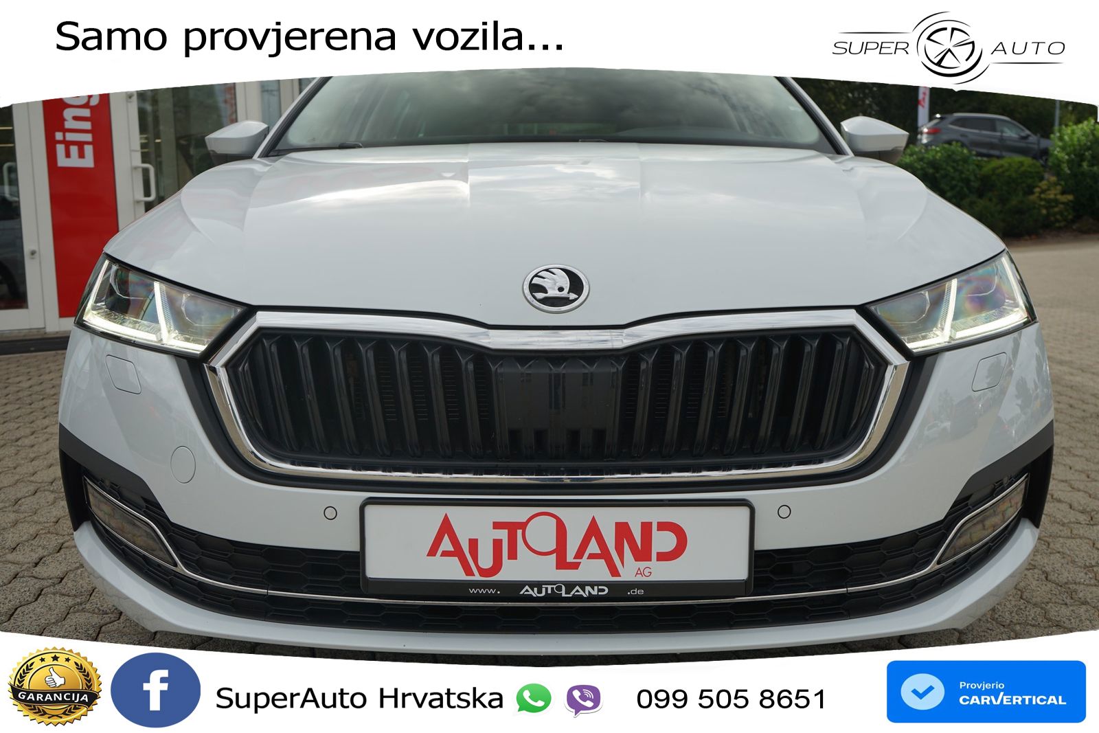 Škoda Octavia Combi 1.5 TSI (150 KS) LED+GR SJED+ACC