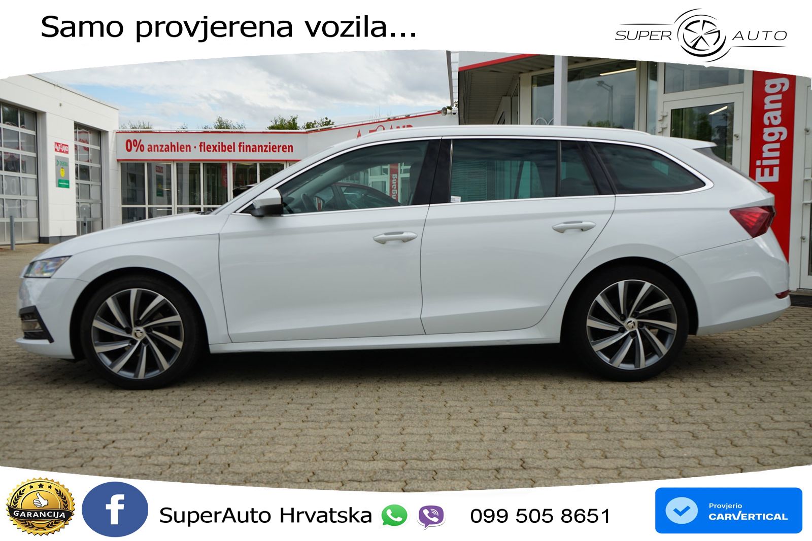 Škoda Octavia Combi 1.5 TSI (150 KS) LED+GR SJED+ACC