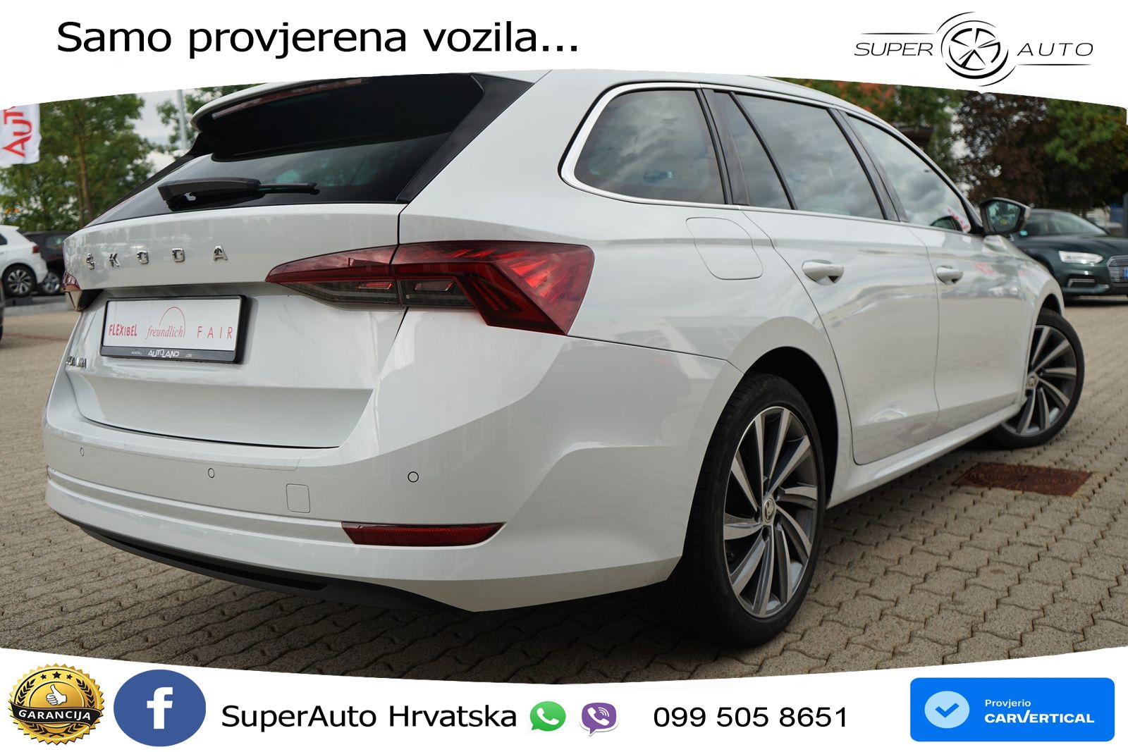 Škoda Octavia Combi 1.5 TSI (150 KS) LED+GR SJED+ACC