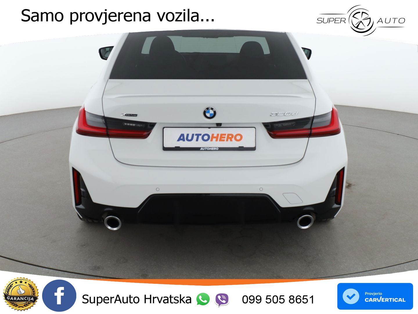 BMW 320d (190 KS) xDrive Steptronic M Sport LED+GR SJED+ACC