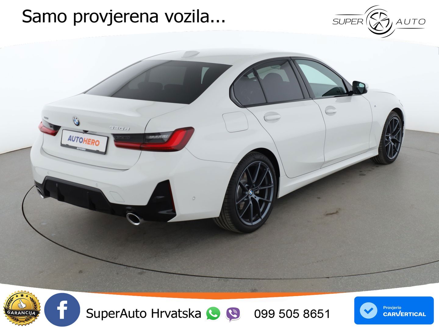 BMW 320d (190 KS) xDrive Steptronic M Sport LED+GR SJED+ACC