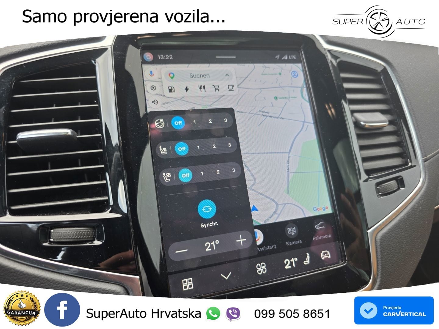 Volvo XC90 2.0 T8 AWD Automatic ACC+HEAD+4xGR SJED+360+PANO