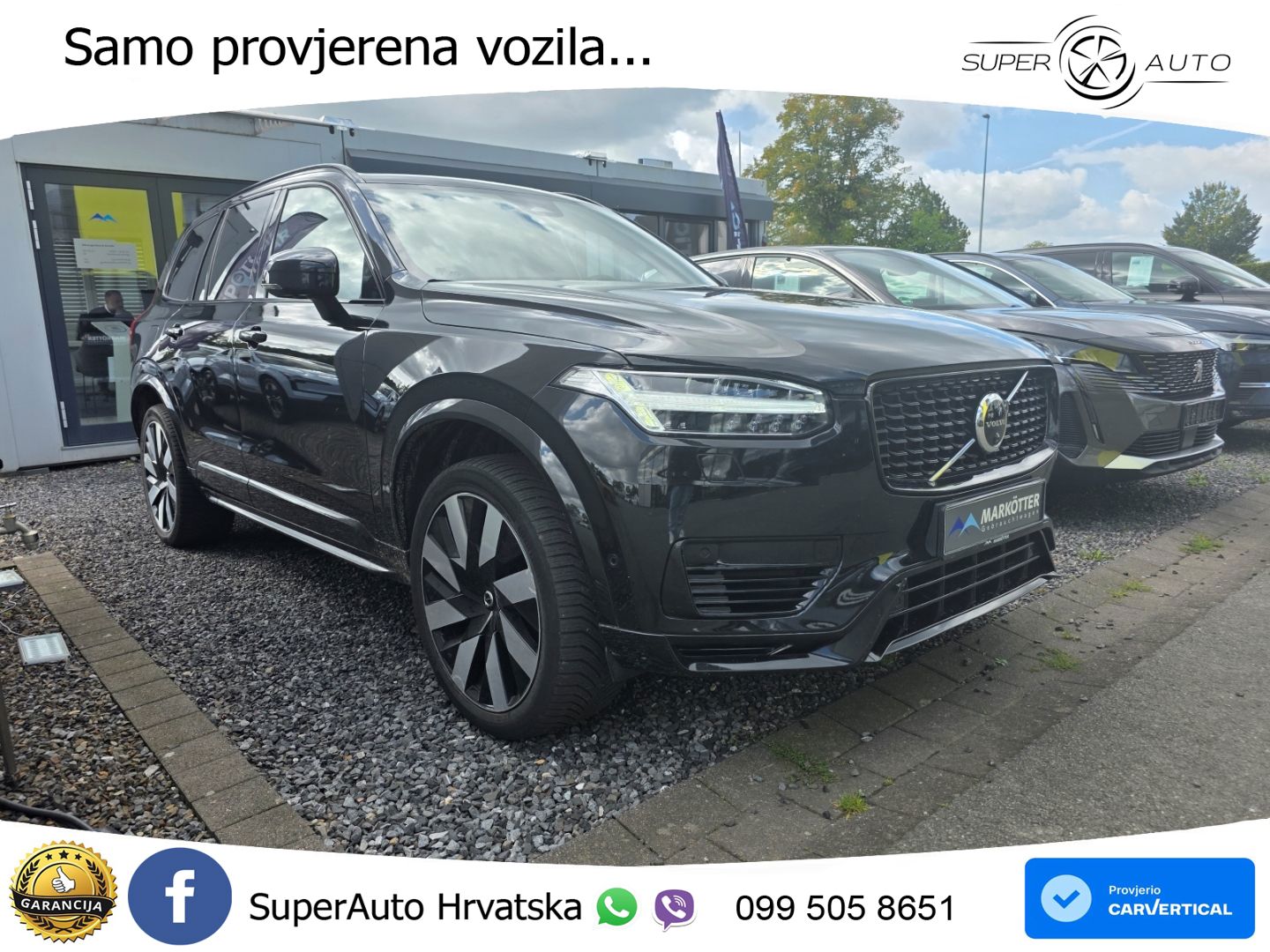 Volvo XC90 2.0 T8 AWD Automatic ACC+HEAD+4xGR SJED+360+PANO