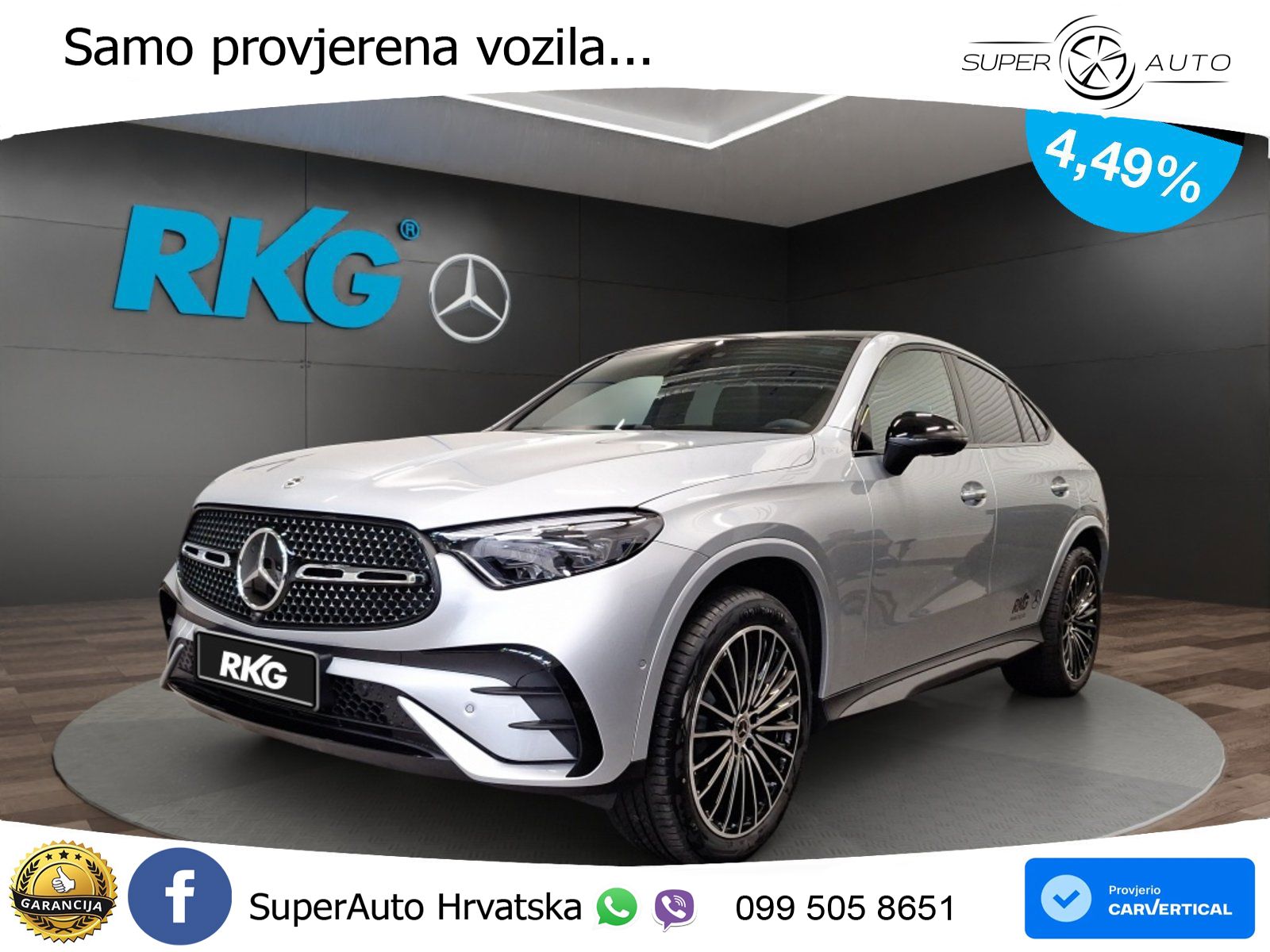 Mercedes GLC Coupe 300de (333 KS) 4MATIC 9G-TRONIC AMG ACC+GR SJED+360+PANO