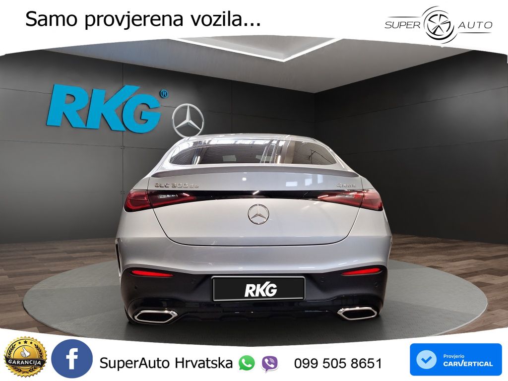 Mercedes GLC Coupe 300de (333 KS) 4MATIC 9G-TRONIC AMG ACC+GR SJED+360+PANO
