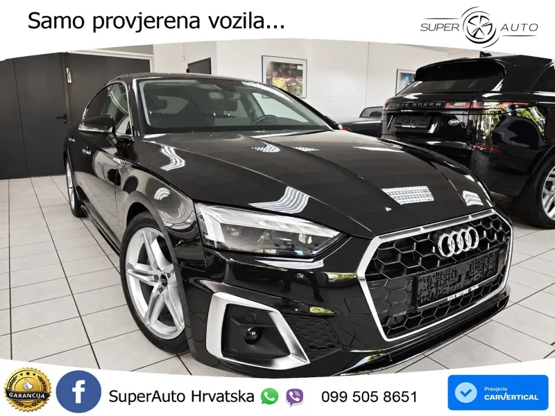 Audi A5 Sportback  40 TFSI (204 KS) S tronic S line MATRIX+GR SJED+KAM