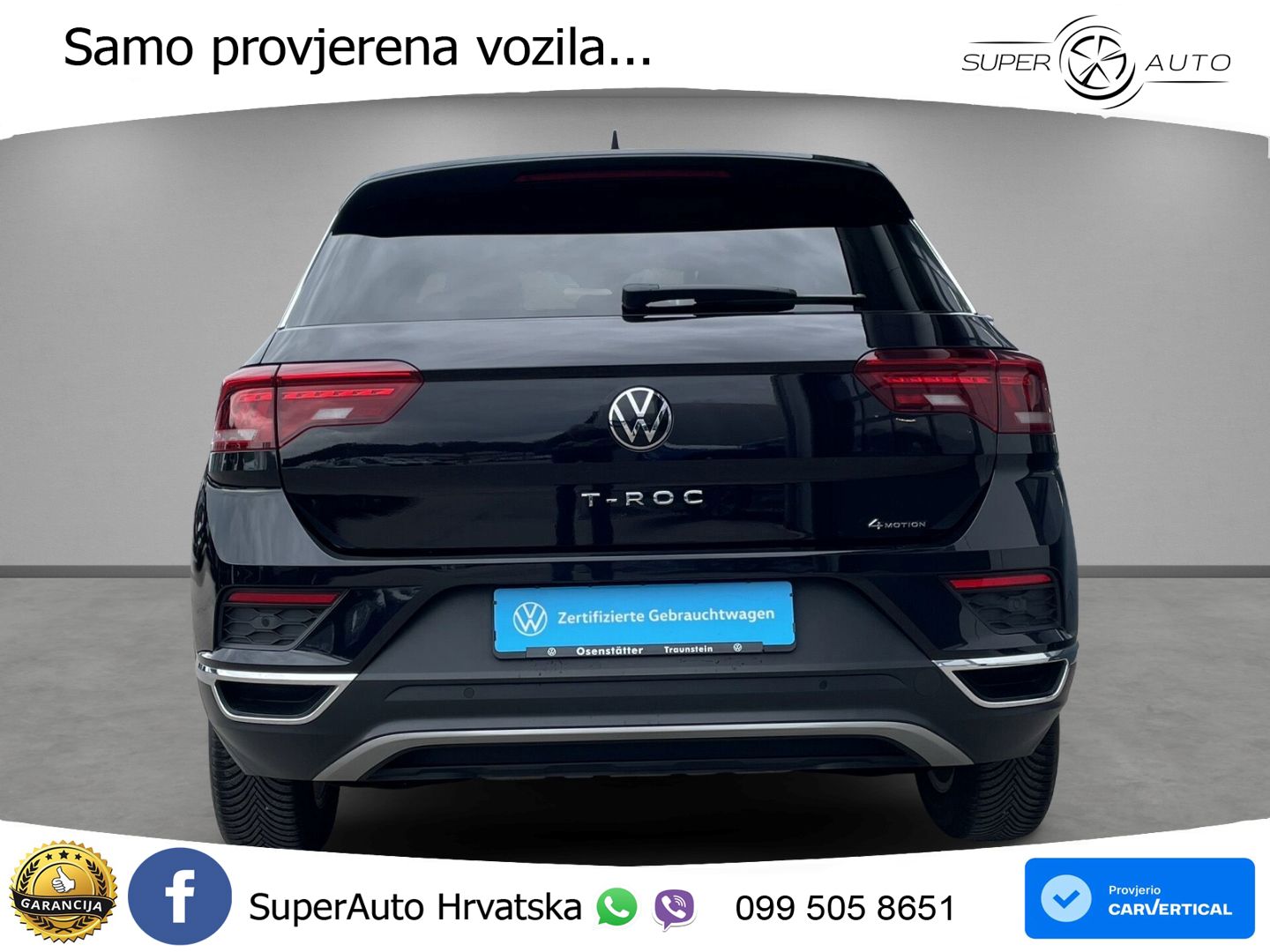 Volkswagen T-Roc I 2.0 TSI (190 KS) 4M DSG LED+GR SJED+ACC