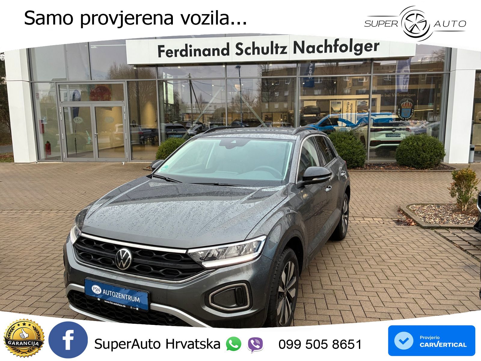 Volkswagen T-Roc 1.5 TSI (150 KS) DSG LED+GR SJED+ACC