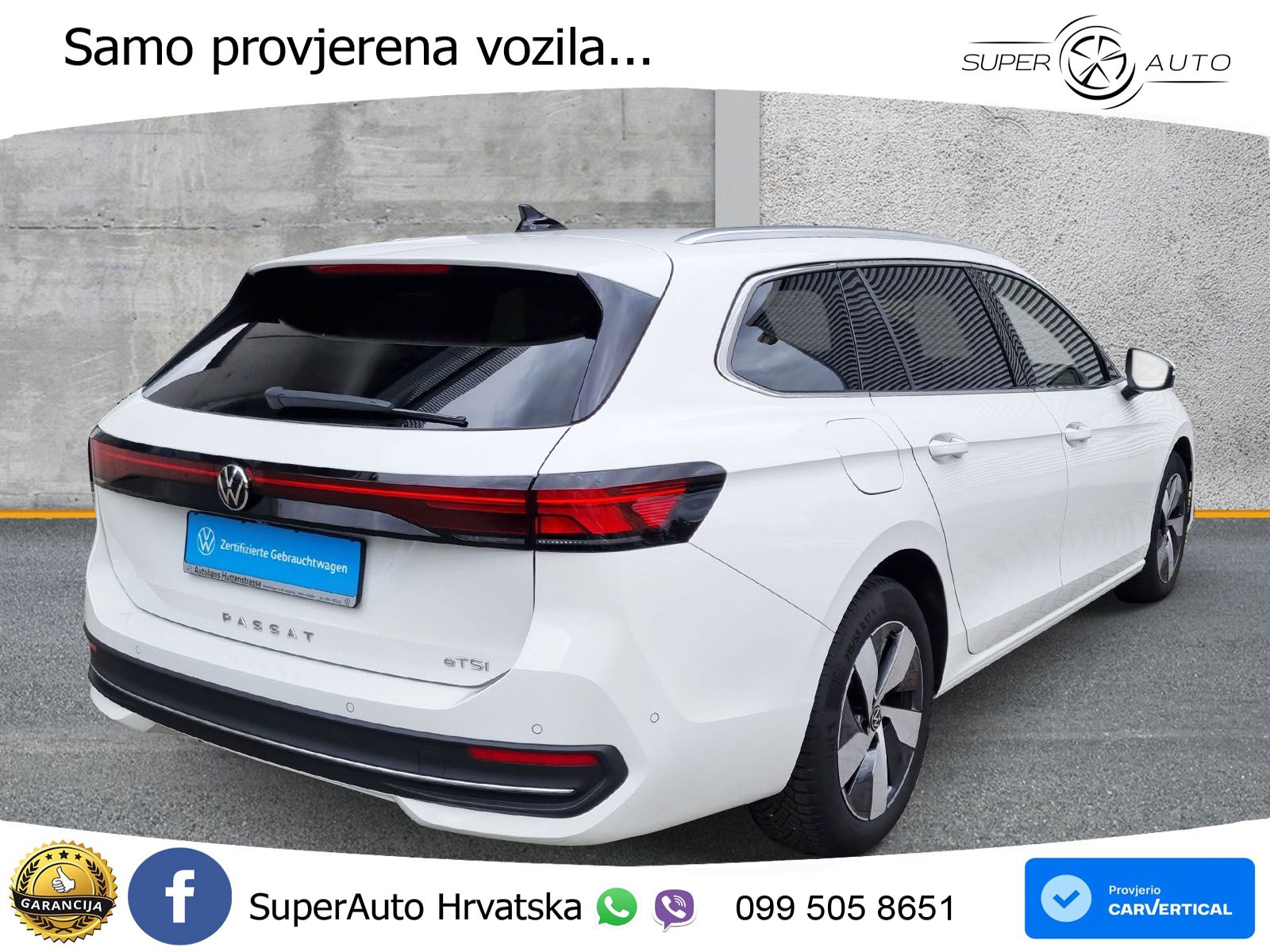 Volkswagen Passat Variant 1.5 eTSI (150 KS) DSG Business LED+GR SJED+ACC