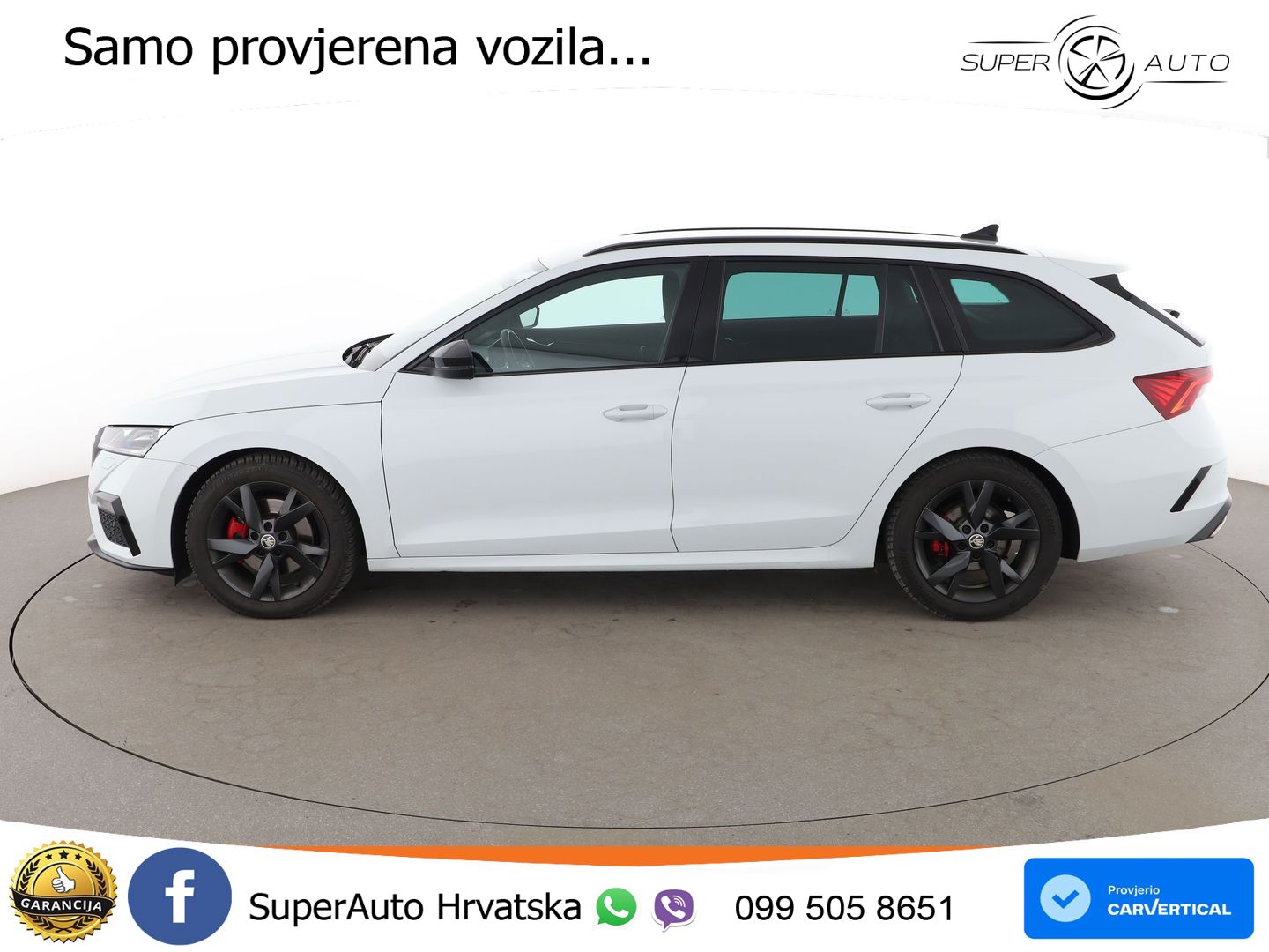 Škoda Octavia Combi RS 2.0 TDI (200 KS) 4x4 DSG LED+GR SJED+ACC