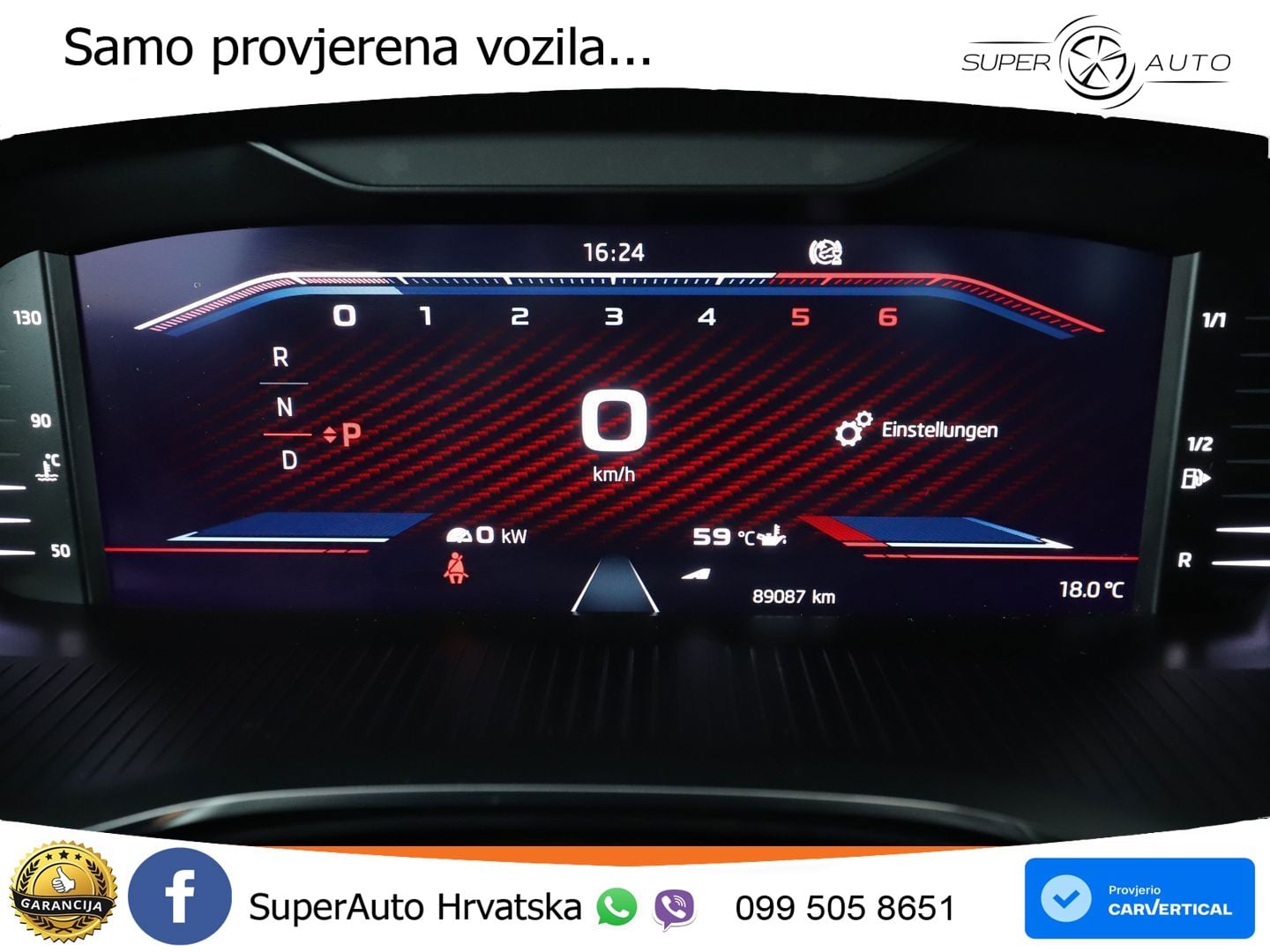 Škoda Octavia Combi RS 2.0 TDI (200 KS) 4x4 DSG LED+GR SJED+ACC