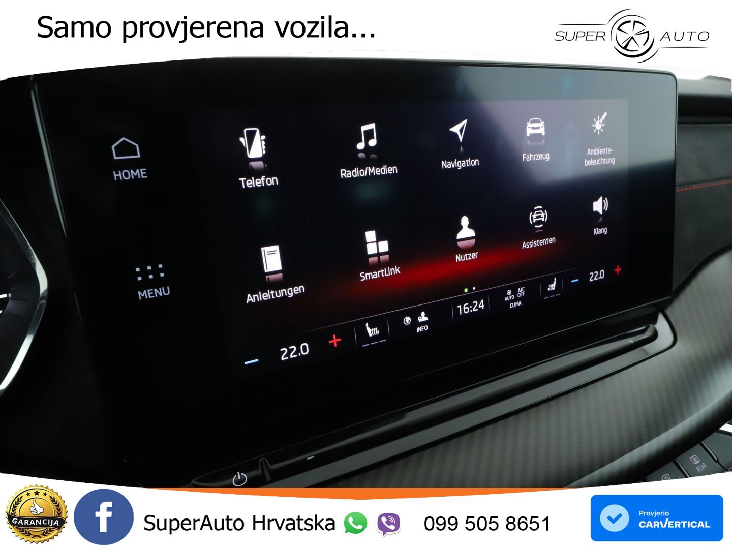 Škoda Octavia Combi RS 2.0 TDI (200 KS) 4x4 DSG LED+GR SJED+ACC