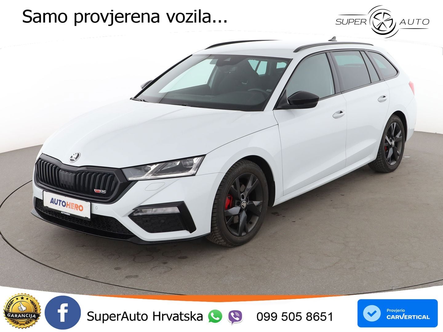 Škoda Octavia Combi RS 2.0 TDI (200 KS) 4x4 DSG LED+GR SJED+ACC