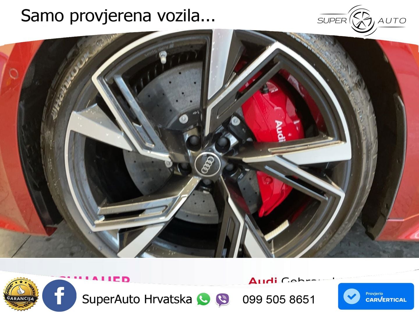 Audi RS6 Avant 4.0 TFSI V8 (600 KS) quattro Tiptronic ZRAČNI+ACC+GR SJED+KAM+PANO