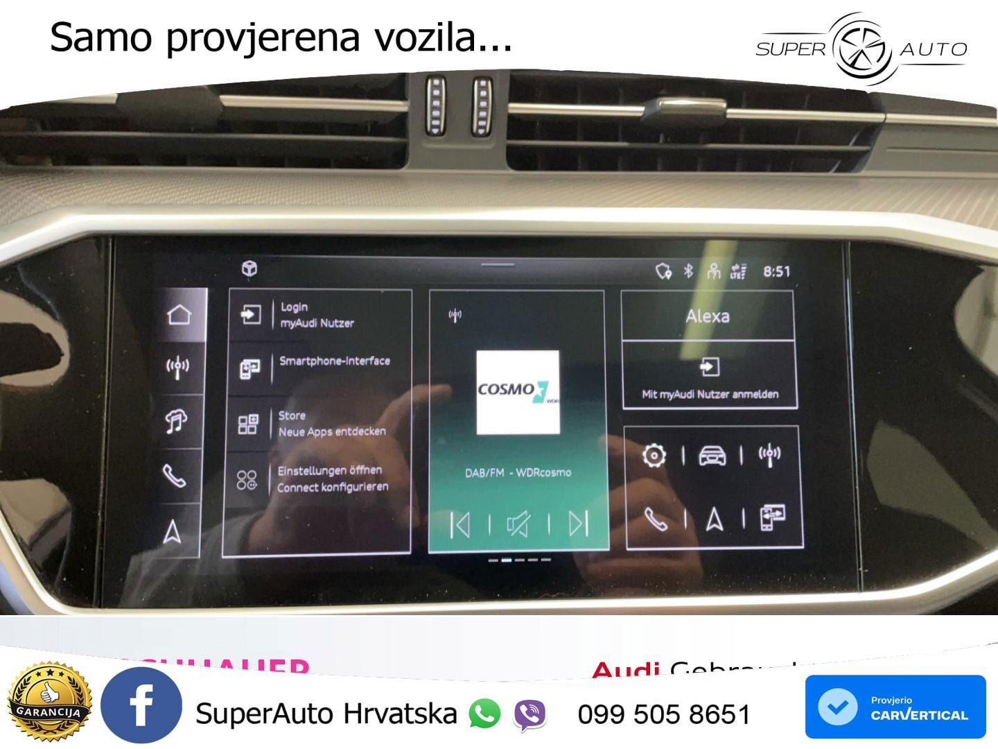 Audi RS6 Avant 4.0 TFSI V8 (600 KS) quattro Tiptronic ZRAČNI+ACC+GR SJED+KAM+PANO