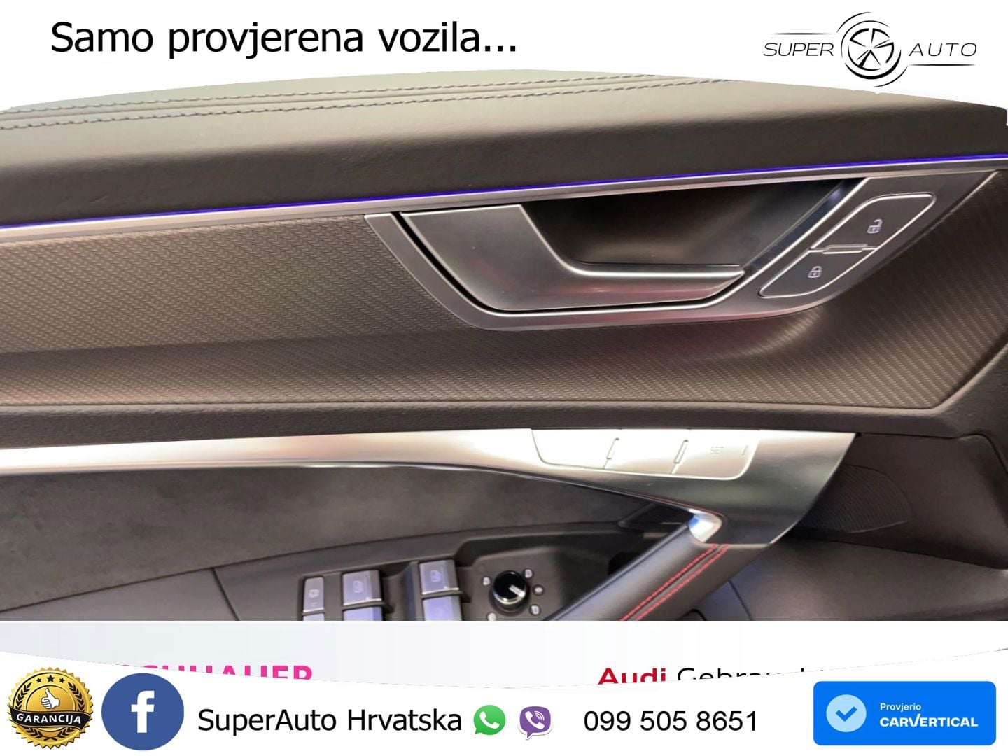 Audi RS6 Avant 4.0 TFSI V8 (600 KS) quattro Tiptronic ZRAČNI+ACC+GR SJED+KAM+PANO
