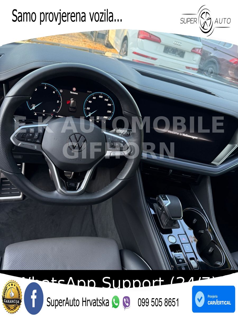 Volkswagen Touareg 3.0 V6 TDI (286 KS) 4MOTION Tiptronic R-Line LED+GR SJED+ACC