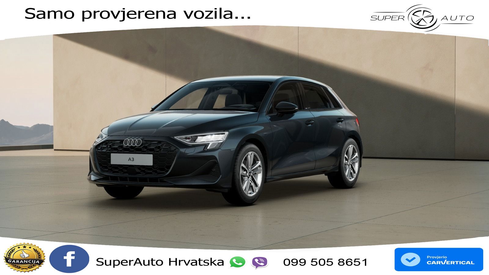 Audi A3 Sportback 30 TFSI (116 KS)