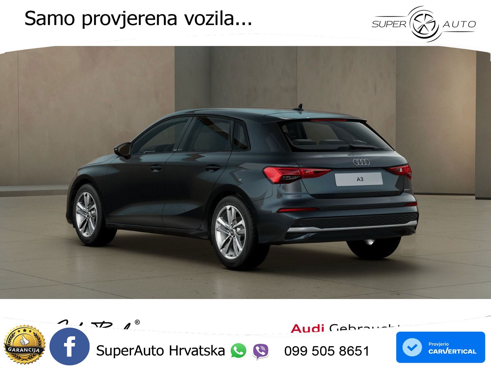 Audi A3 Sportback 30 TFSI (116 KS)