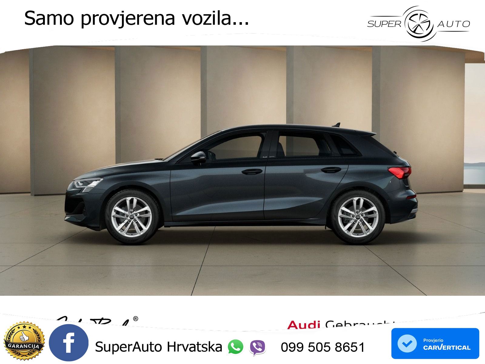 Audi A3 Sportback 30 TFSI (116 KS)