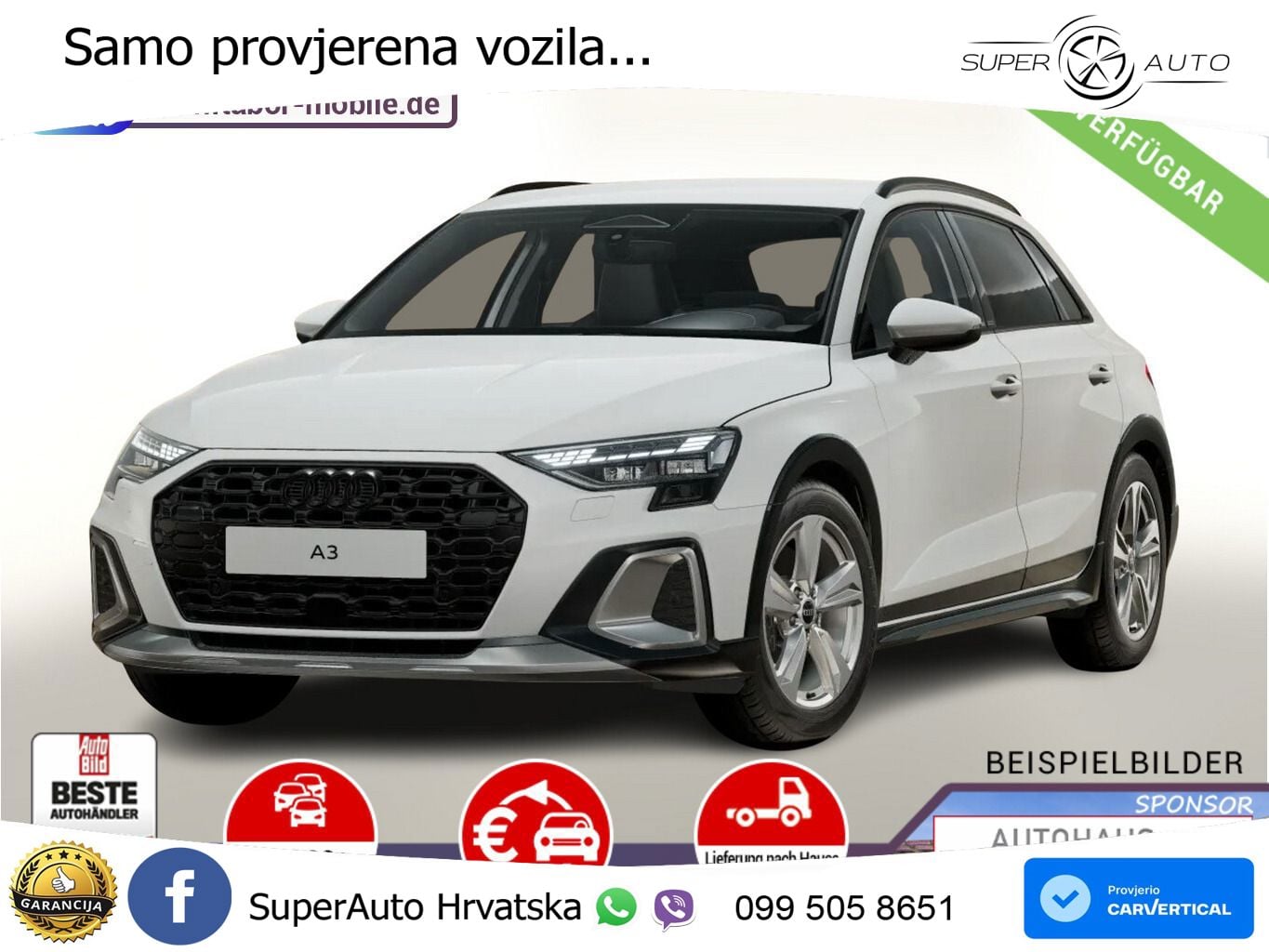 Audi A3 allstreet 40 TFSI (204 KS) quattro S tronic