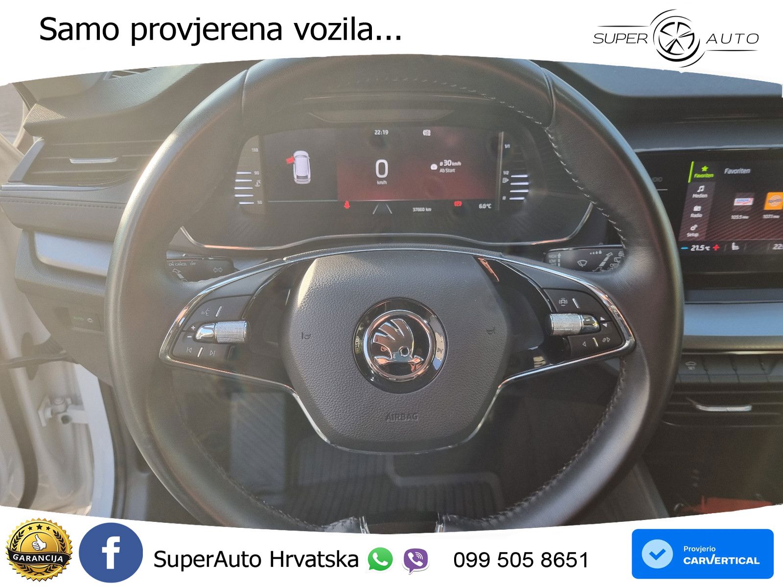 Škoda Octavia Combi 1.5 TSI (150 KS) LED+GR SJED+ACC
