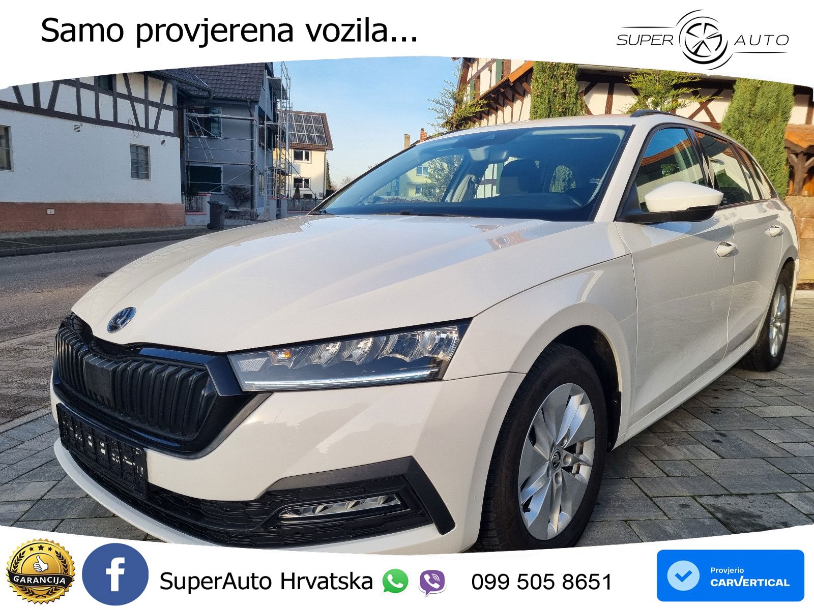 Škoda Octavia Combi 1.5 TSI (150 KS) LED+GR SJED+ACC