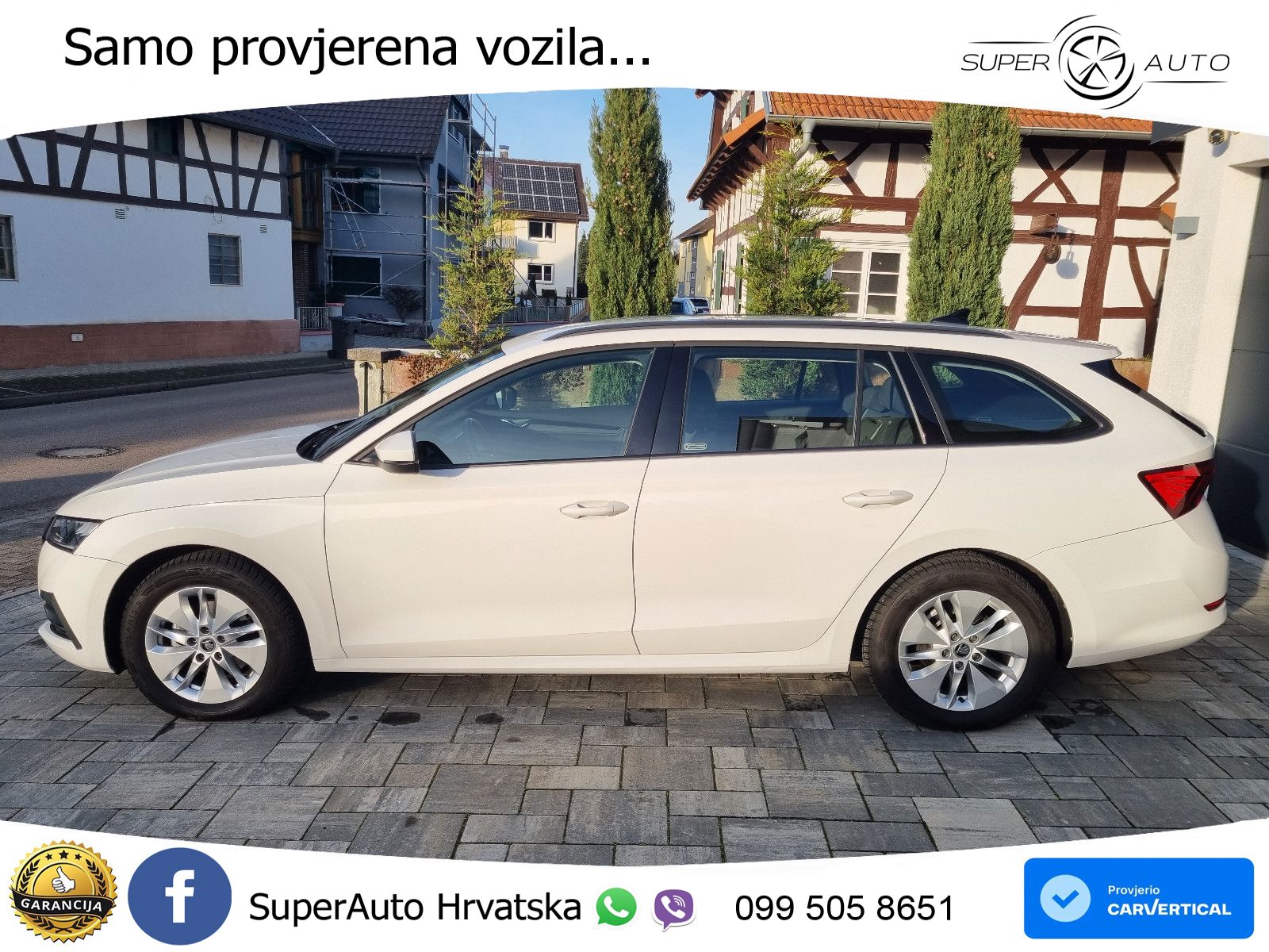 Škoda Octavia Combi 1.5 TSI (150 KS) LED+GR SJED+ACC