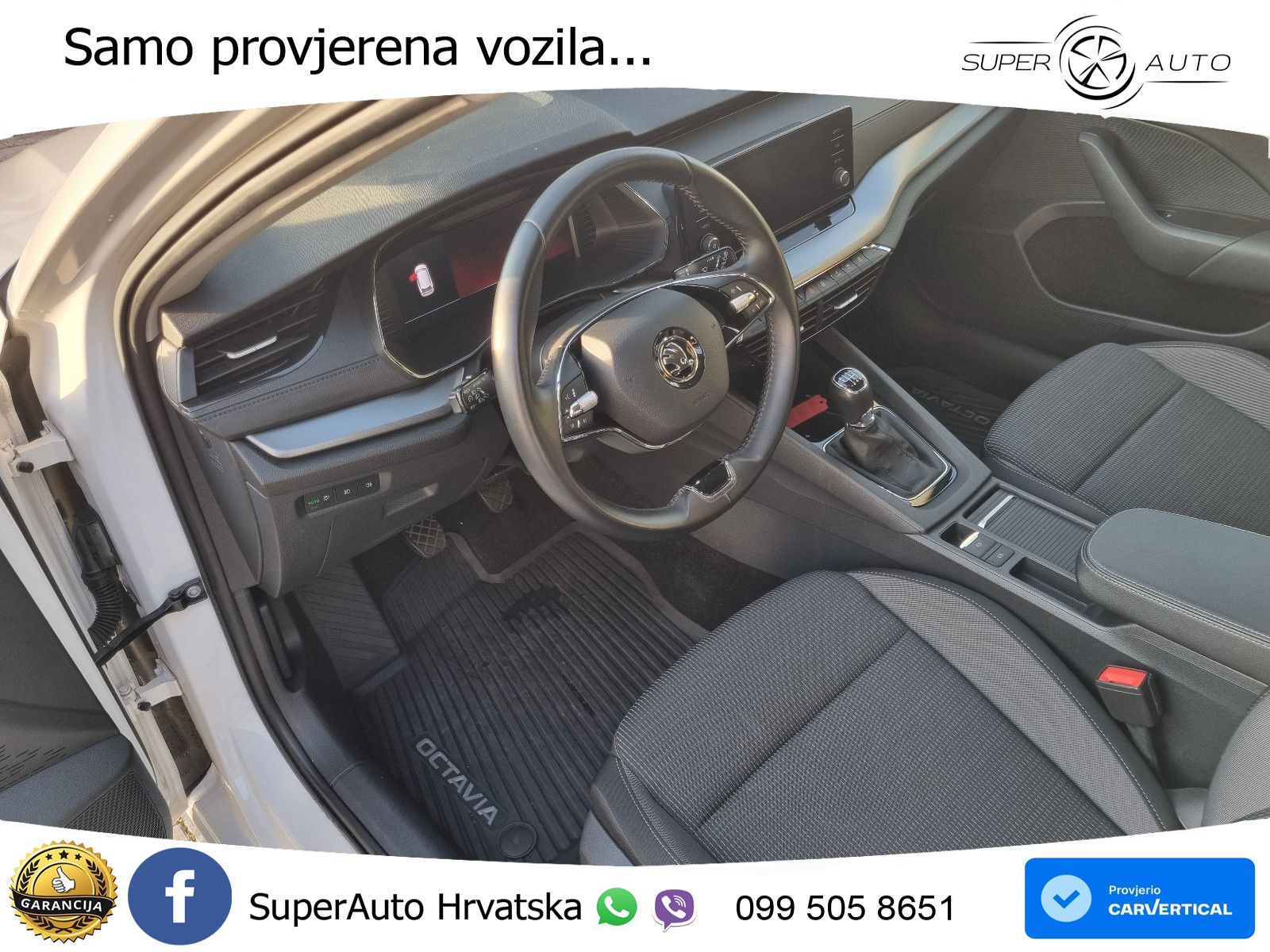Škoda Octavia Combi 1.5 TSI (150 KS) LED+GR SJED+ACC