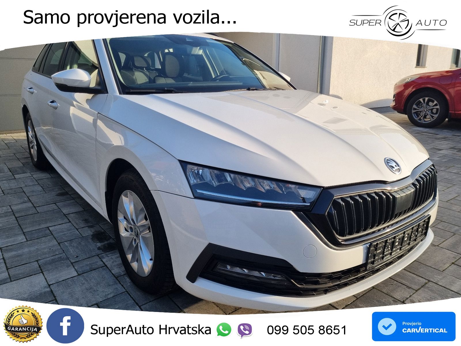 Škoda Octavia Combi 1.5 TSI (150 KS) LED+GR SJED+ACC