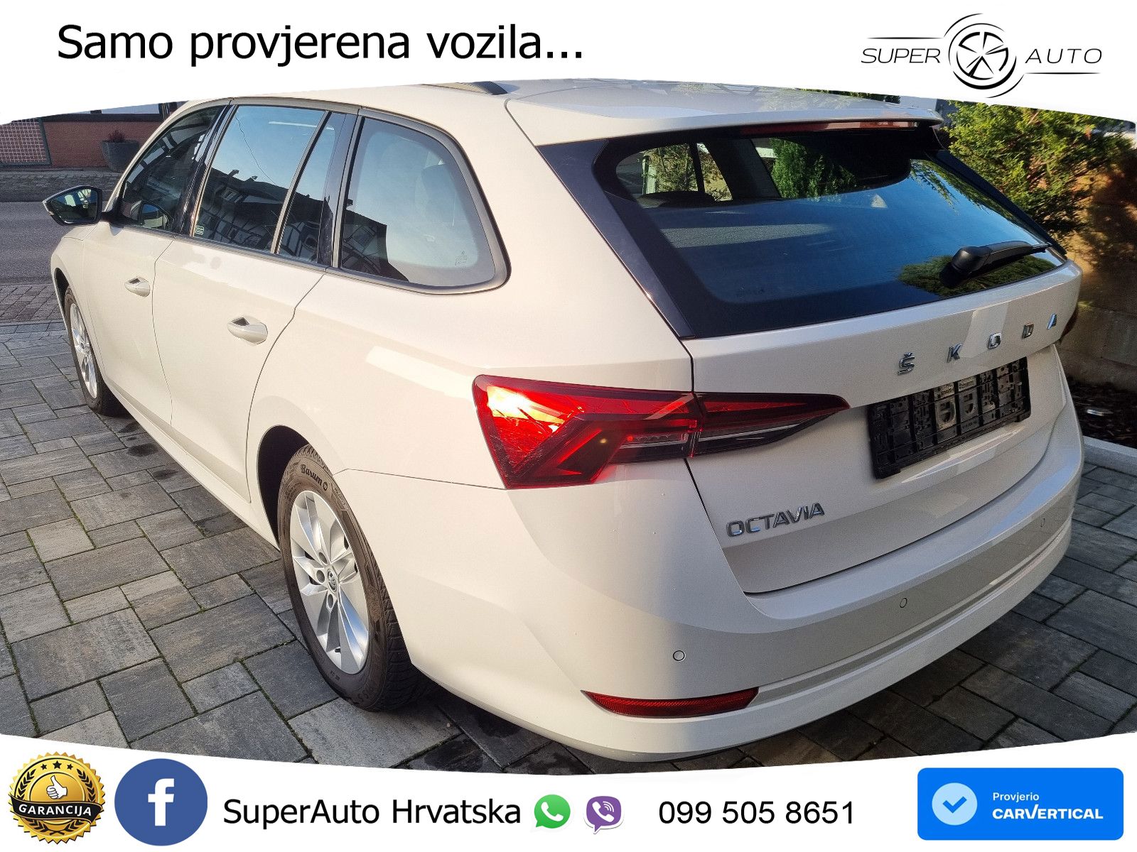 Škoda Octavia Combi 1.5 TSI (150 KS) LED+GR SJED+ACC