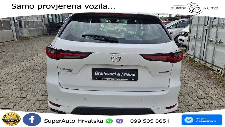Mazda CX-60 2.5 e-Skyactiv (328 KS) AWD Automatic LED+GR SJED+ACC
