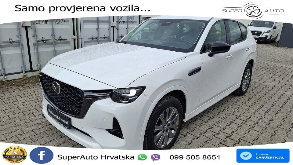 Mazda CX-60 2.5 e-Skyactiv (328 KS) AWD Automatic LED+GR SJED+ACC