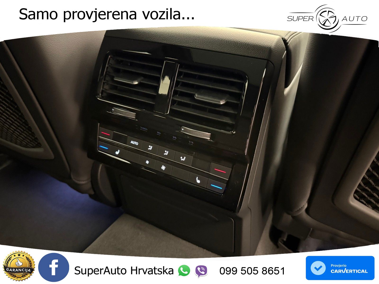Volkswagen Touareg 3.0 V6 TDI (286 KS) 4MOTION Tiptronic ZRAČNI+ACC+GR SJED+KAM+PANO