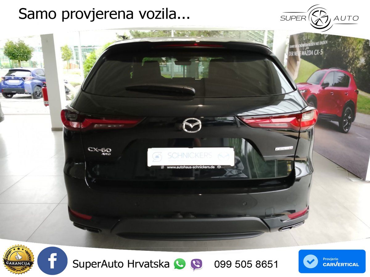 Mazda CX-60 3.3 e-Skyactiv D (254 KS) AWD Automatic MATRIX+GR SJED+KAM