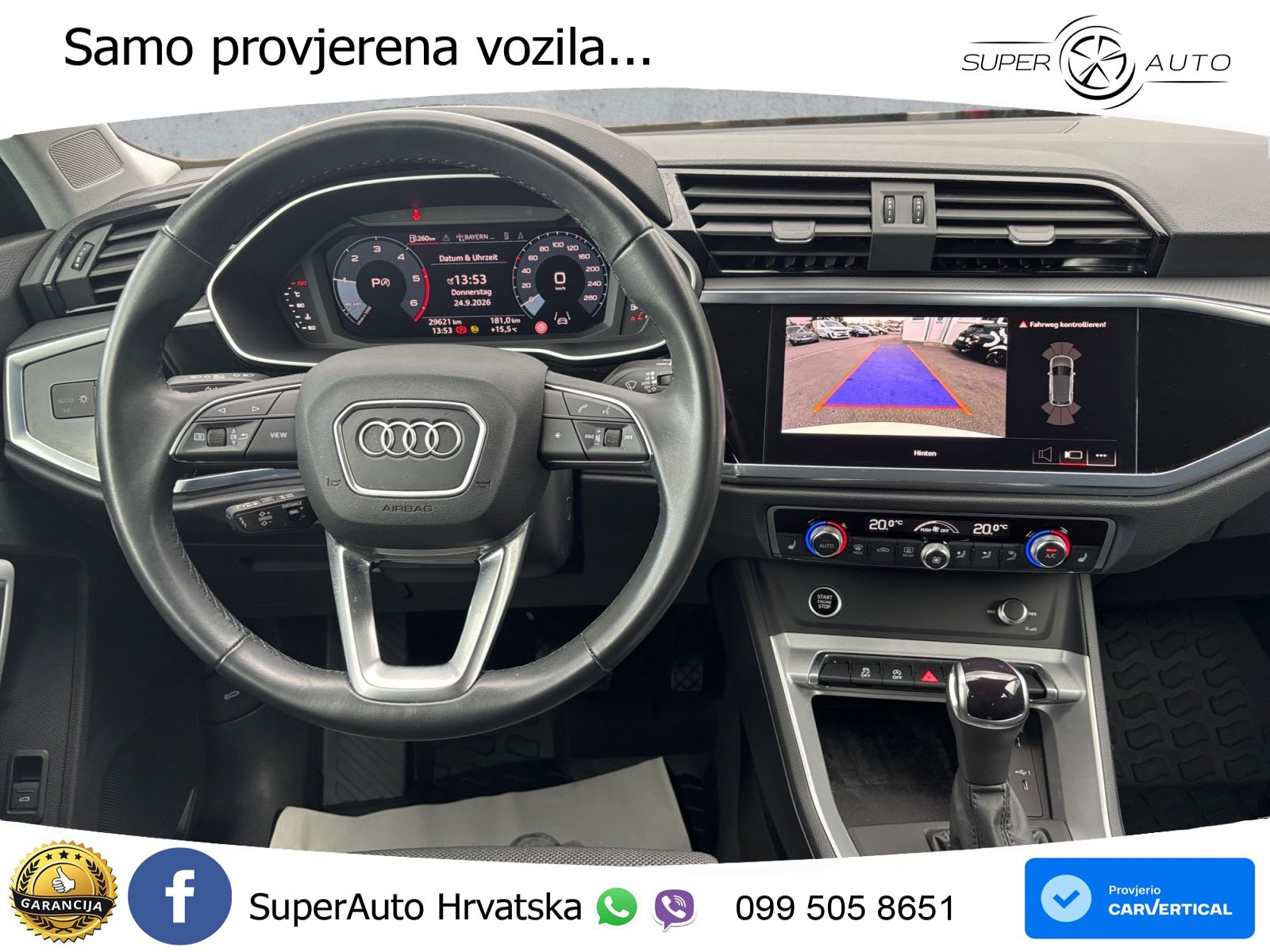 Audi Q3 35 TDI (150 KS) quattro S tronic S line LED+GR SJED+ACC