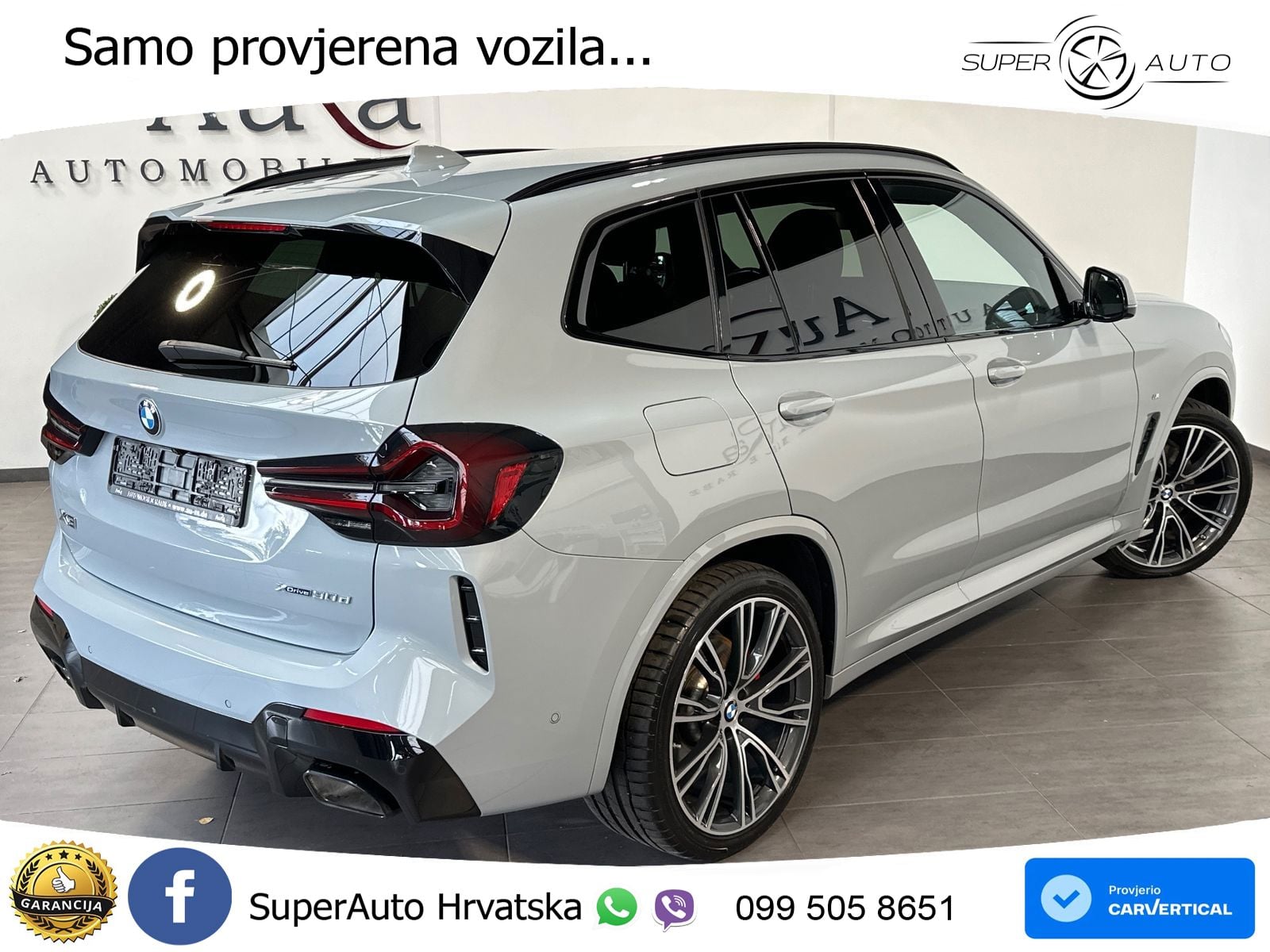BMW X3 30d xDrive Steptronic M Sport LED+GR SJED+ACC