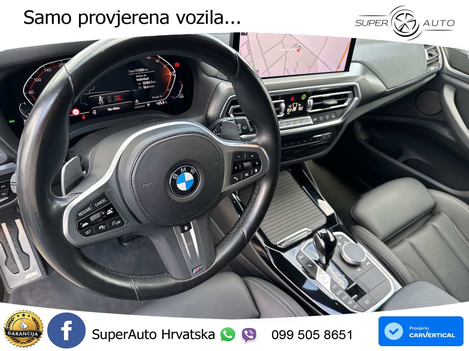 BMW X3 30d xDrive Steptronic M Sport LED+GR SJED+ACC