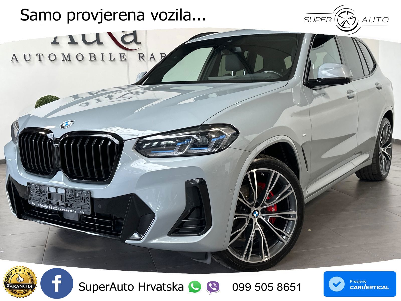 BMW X3 30d xDrive Steptronic M Sport LED+GR SJED+ACC