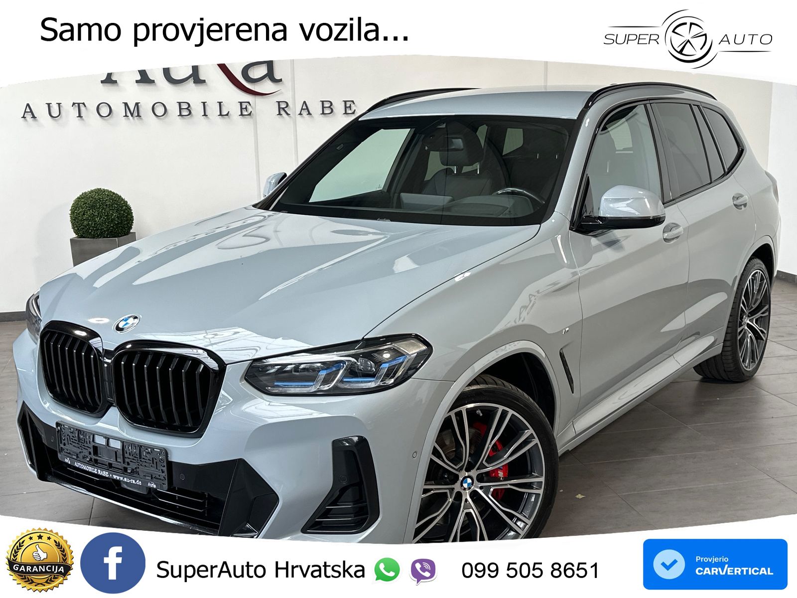 BMW X3 30d xDrive Steptronic M Sport LED+GR SJED+ACC