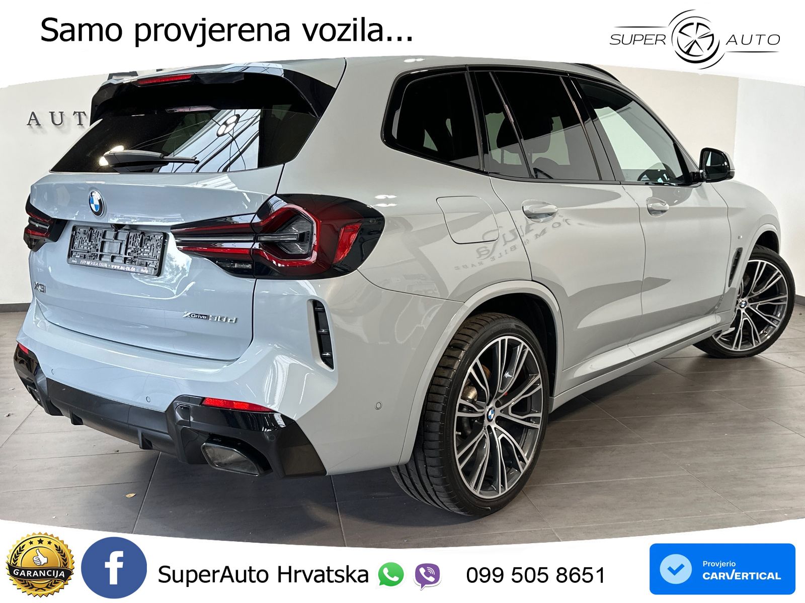 BMW X3 30d xDrive Steptronic M Sport LED+GR SJED+ACC