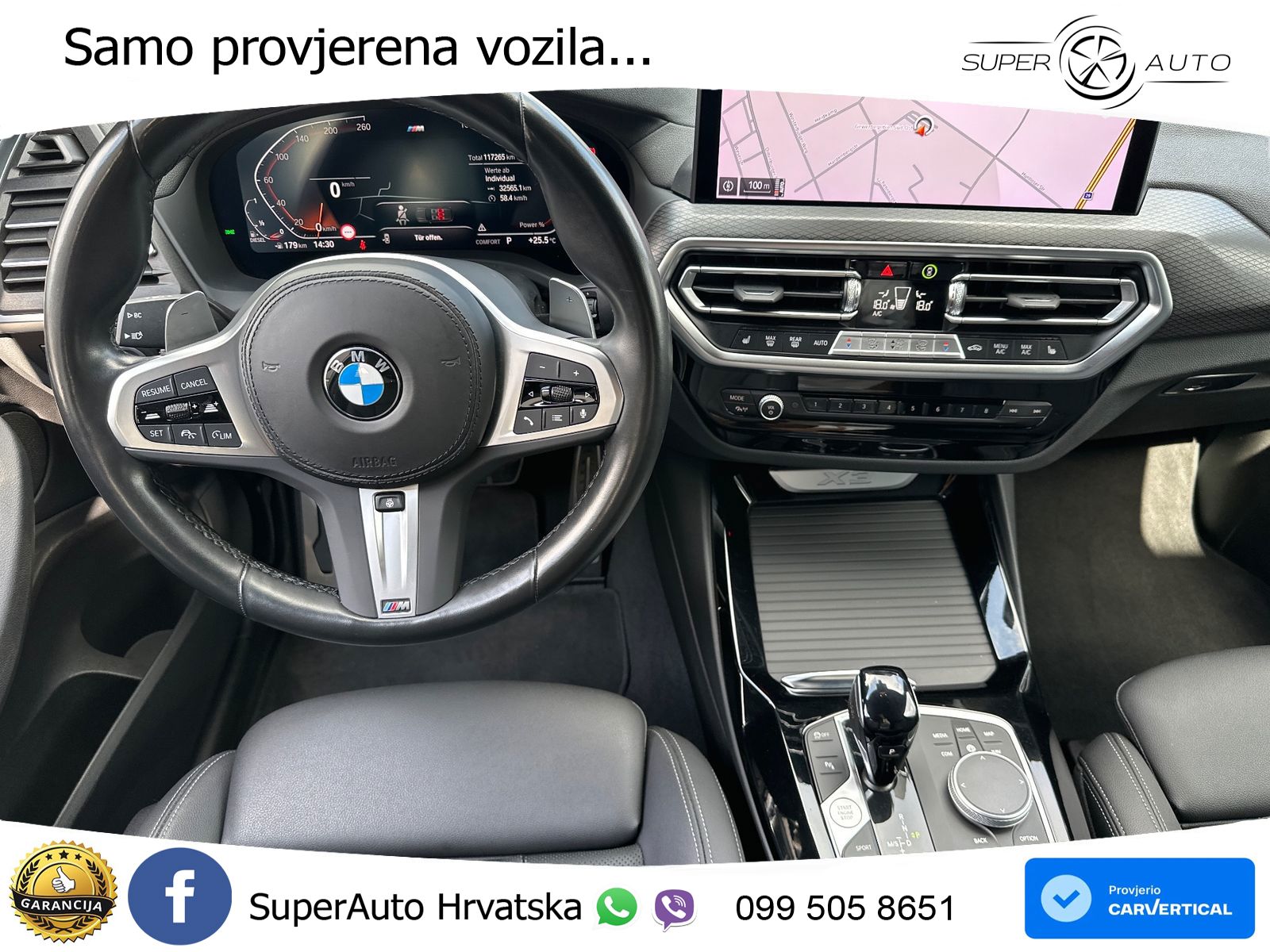 BMW X3 30d xDrive Steptronic M Sport LED+GR SJED+ACC