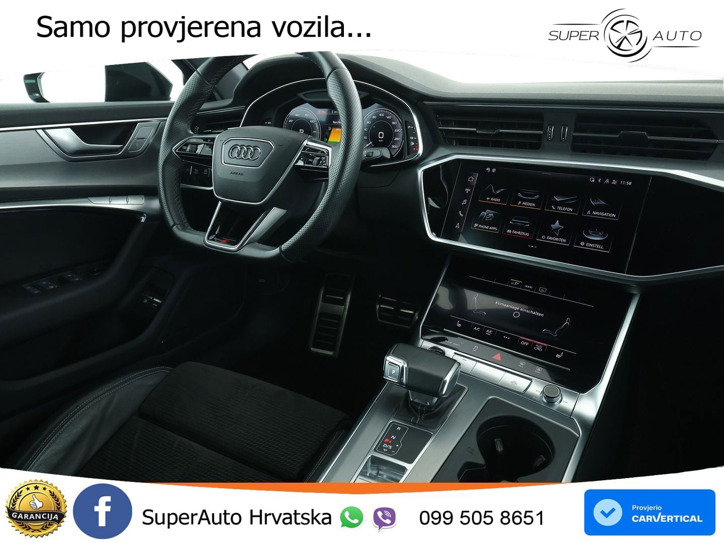 Audi A6 55 TFSIe (367 KS) quattro ultra S tronic S line