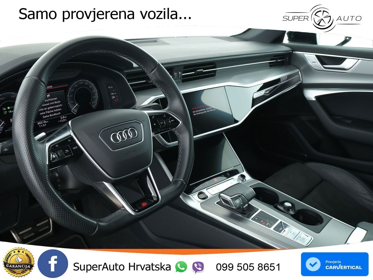 Audi A6 55 TFSIe (367 KS) quattro ultra S tronic S line