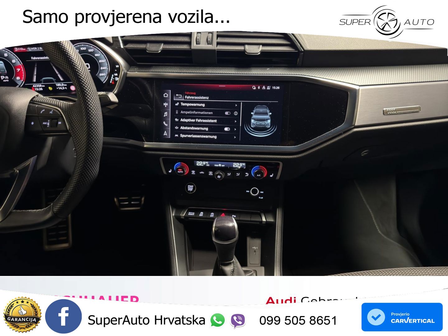 Audi Q3 Sportback 35 TFSI (150 KS) S tronic S line LED+GR SJED+ACC